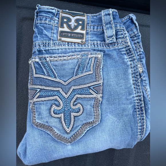 Rock revival jeans for men